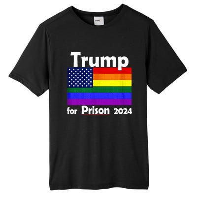 Trump For Prison 2024 Tall Fusion ChromaSoft Performance T-Shirt