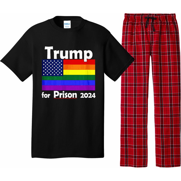 Trump For Prison 2024 Pajama Set