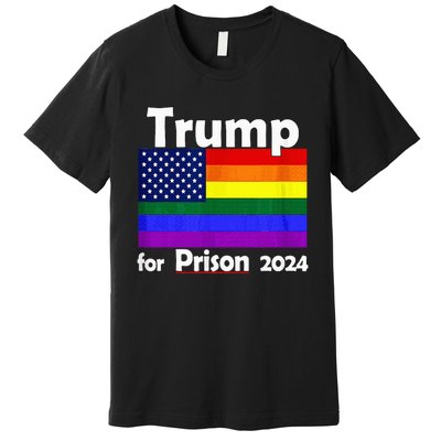 Trump For Prison 2024 Premium T-Shirt