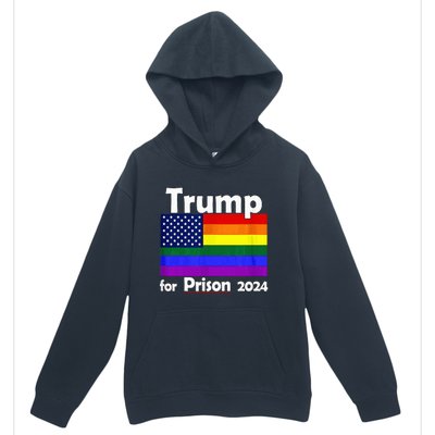 Trump For Prison 2024 Urban Pullover Hoodie