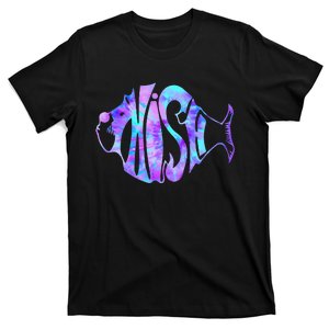 Tie-Dye Fish, Phish-Jam, Fishing Fisherman T-Shirt