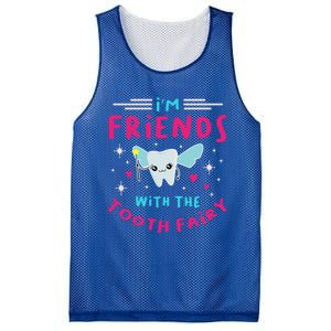 Tooth Fairy Pediatric Dental Fairy Dentist Hygienist Great Gift Mesh Reversible Basketball Jersey Tank