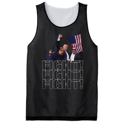 Trump Fist Pumped Fight Pray For Trump America Mesh Reversible Basketball Jersey Tank