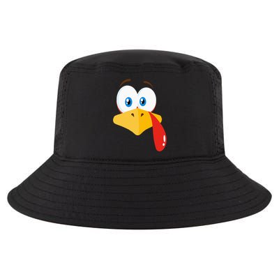 Turkey Face Pilgrim Thanksgiving Costume Cool Comfort Performance Bucket Hat