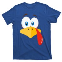 Turkey Face Pilgrim Thanksgiving Costume T-Shirt