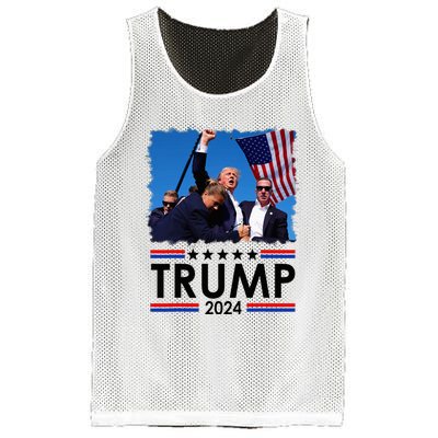 Trump Fist Pump Shot At Trump 2024 Trump Survives Rally Mesh Reversible Basketball Jersey Tank