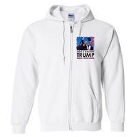 Trump Fist Pump Shot At Trump 2024 Trump Survives Rally Full Zip Hoodie