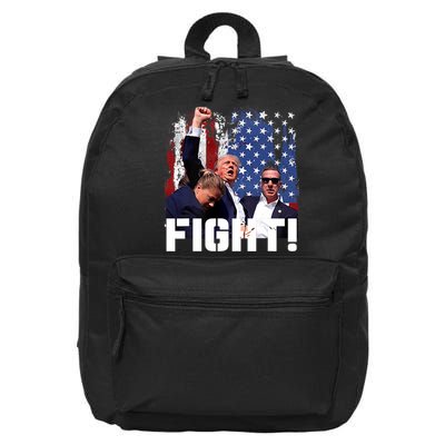 Trump Fight Pennsylvania July 13 2024 16 in Basic Backpack