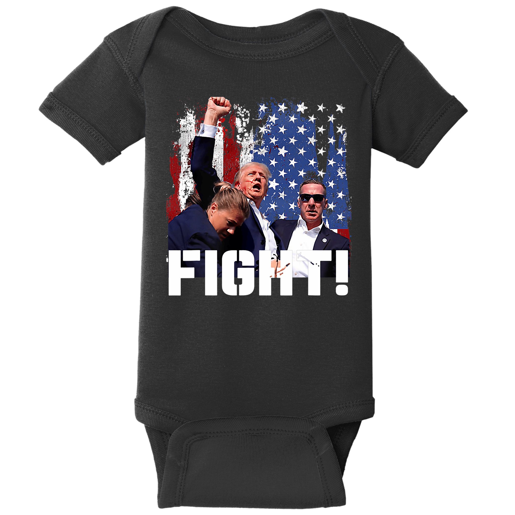 Trump Fight Pennsylvania July 13 2024 Baby Bodysuit
