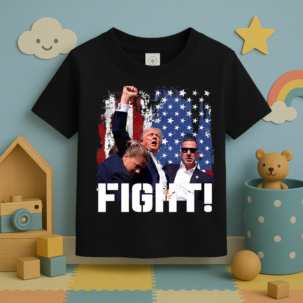 Trump Fight Pennsylvania July 13 2024 Toddler T-Shirt