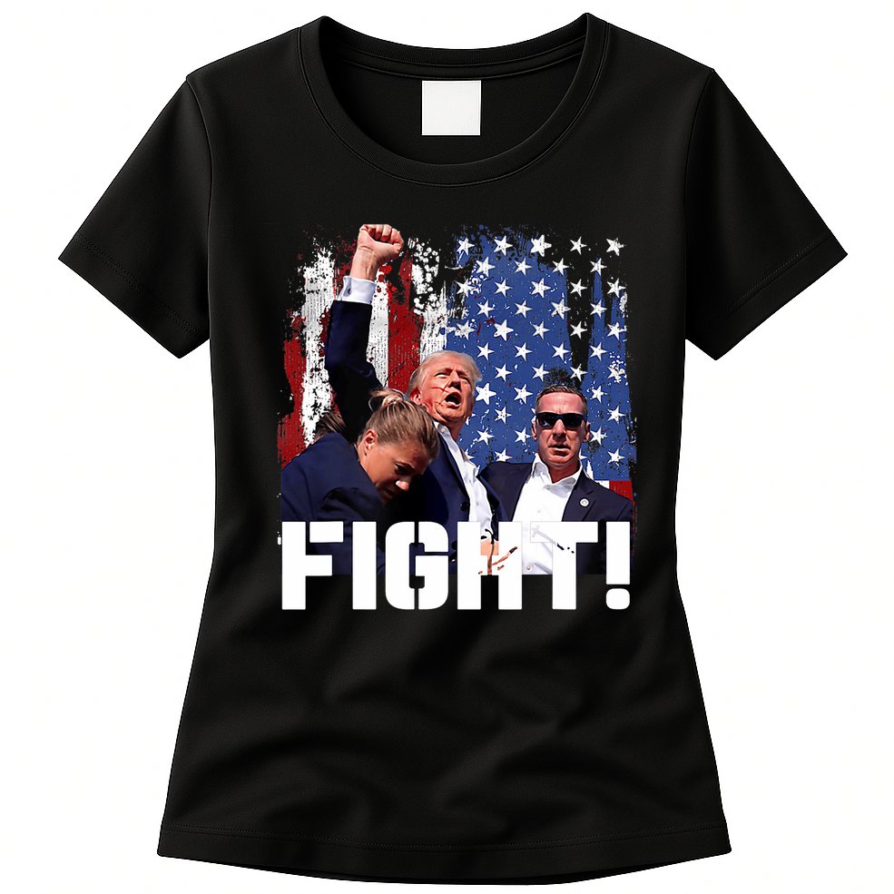 Trump Fight Pennsylvania July 13 2024 Womens T-Shirt