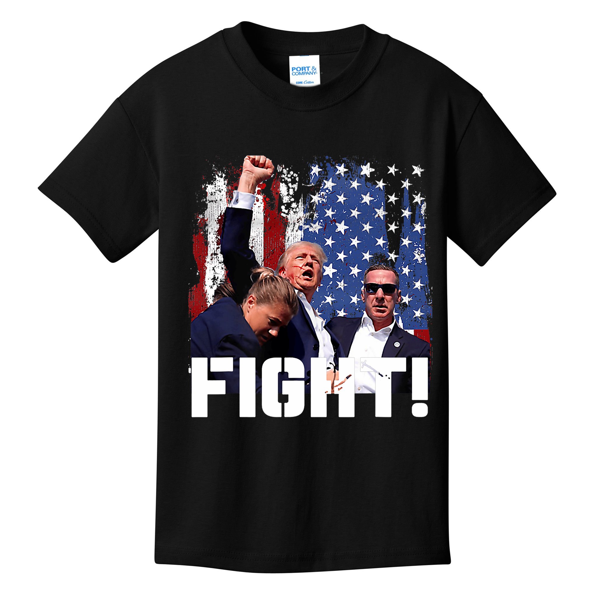 Trump Fight Pennsylvania July 13 2024 Kids T-Shirt