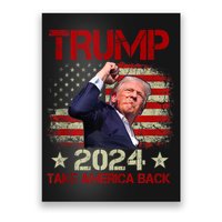 Trump Fist Pump Shot At Trump 2024 Trump Survives Rally Poster