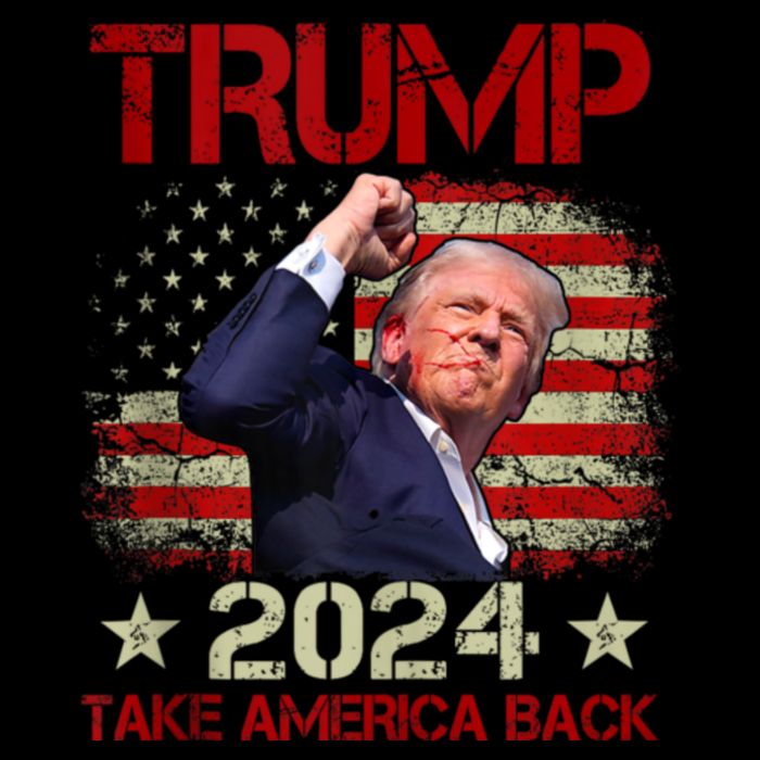 Trump Fist Pump Shot At Trump 2024 Trump Survives Rally Poster