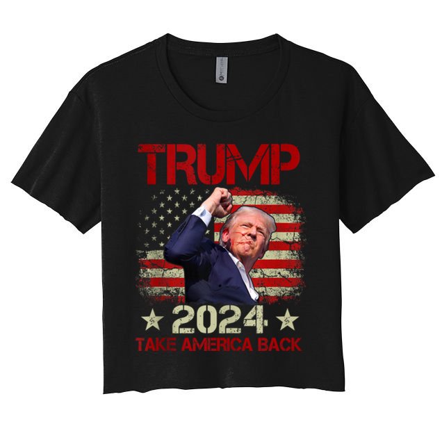 Trump Fist Pump Shot At Trump 2024 Trump Survives Rally Crop Top