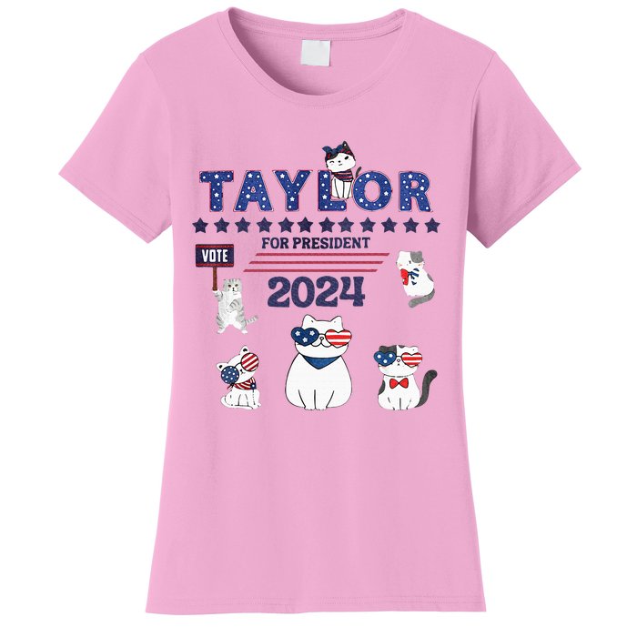 Taylor For President 2024 Women's T-Shirt