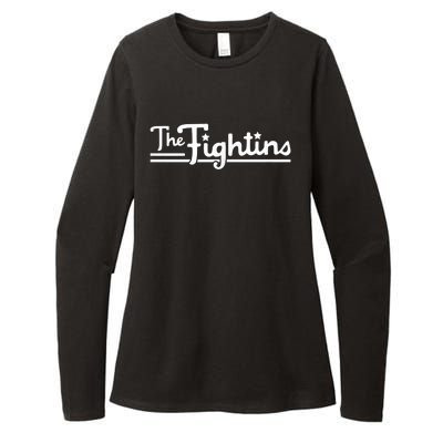 The Fightins Philadelphia Baseball Womens CVC Long Sleeve Shirt