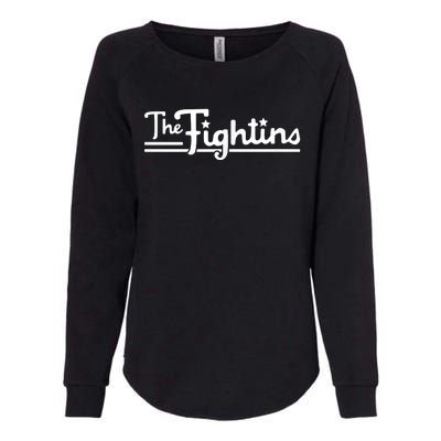 The Fightins Philadelphia Baseball Womens California Wash Sweatshirt