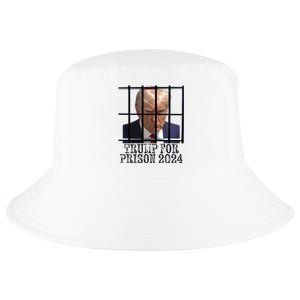 Trump For Prison 2024 Mugshot Election Parody Behind Bars Cool Comfort Performance Bucket Hat