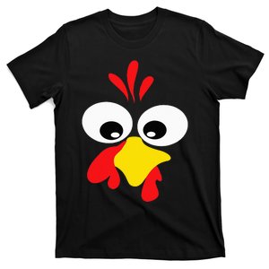 Turkey Face Pilgrim Thanksgiving Matching Family Costume T-Shirt