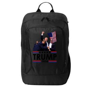 Trump Fist Pump Shot At Trump 2024 Trump Survives Rally City Backpack