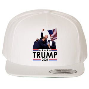 Trump Fist Pump Shot At Trump 2024 Trump Survives Rally Wool Snapback Cap