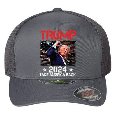 Trump Fist Pump Shot At Trump 2024 Trump Survives Rally Flexfit Unipanel Trucker Cap