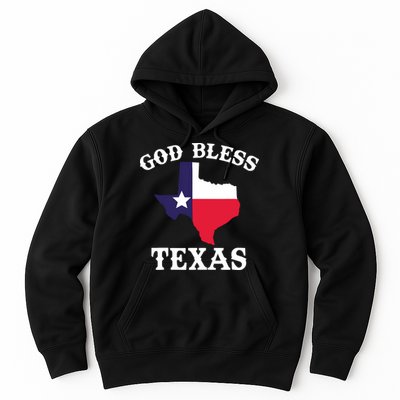 Texas Flag Patriotic Texan Pride God Bless Texas Hoodie