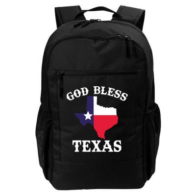 Texas Flag Patriotic Texan Pride God Bless Texas Backpack