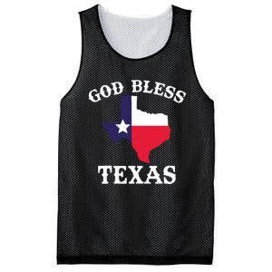 Texas Flag Patriotic Texan Pride God Bless Texas Mesh Reversible Basketball Jersey Tank