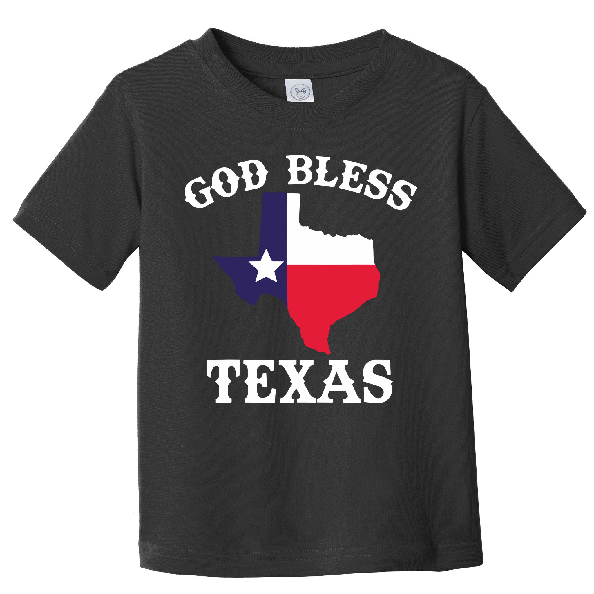 Texas Flag Patriotic Texan Pride God Bless Texas Toddler T-Shirt