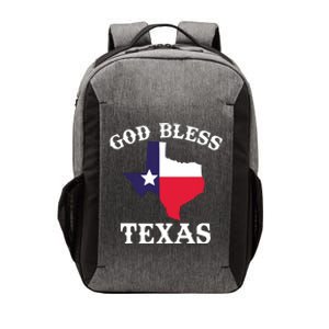 Texas Flag Patriotic Texan Pride God Bless Texas Vector Backpack