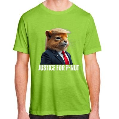 Trump For Pnut The Squirrel Justice For Peanut Trump Adult ChromaSoft Performance T-Shirt