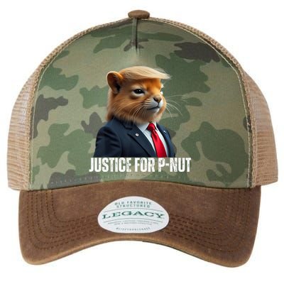 Trump For Pnut The Squirrel Justice For Peanut Trump Legacy Tie Dye Trucker Hat