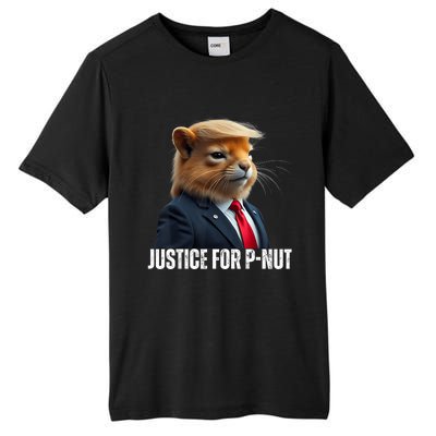 Trump For Pnut The Squirrel Justice For Peanut Trump Tall Fusion ChromaSoft Performance T-Shirt