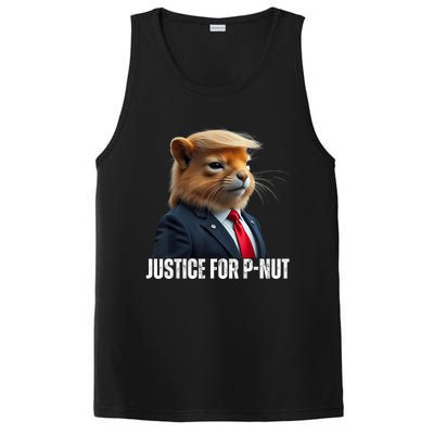 Trump For Pnut The Squirrel Justice For Peanut Trump PosiCharge Competitor Tank