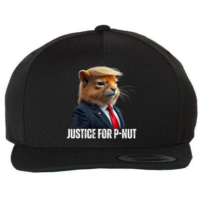 Trump For Pnut The Squirrel Justice For Peanut Trump Wool Snapback Cap