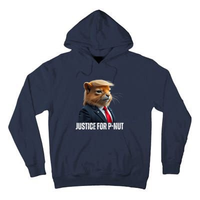 Trump For Pnut The Squirrel Justice For Peanut Trump Tall Hoodie