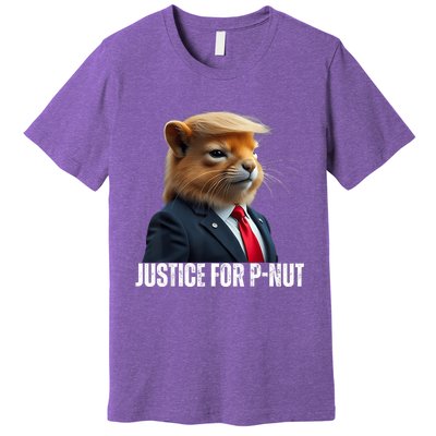 Trump For Pnut The Squirrel Justice For Peanut Trump Premium T-Shirt