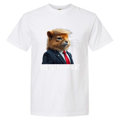 Trump For Pnut The Squirrel Justice For Peanut Trump Garment-Dyed Heavyweight T-Shirt