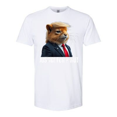 Trump For Pnut The Squirrel Justice For Peanut Trump Softstyle CVC T-Shirt