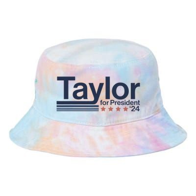 Taylor For President 2024 Taylor First Name Tie Dye Newport Bucket Hat