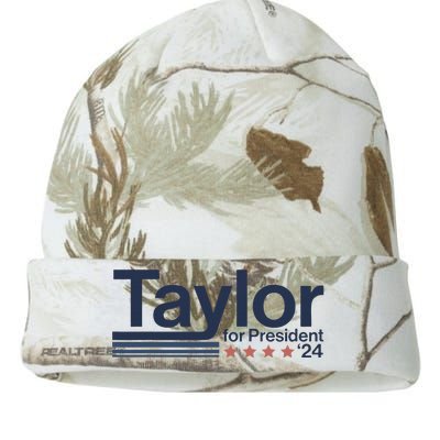 Taylor For President 2024 Taylor First Name Kati Licensed 12" Camo Beanie