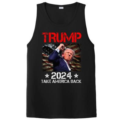 Trump Fist Pump Shot At Trump 2024 Trump Survives Rally PosiCharge Competitor Tank