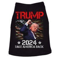 Trump Fist Pump Survives 2024 Rally Bold Design Doggie Tank