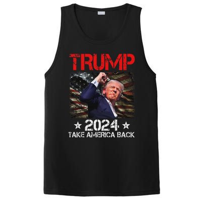 Trump Fist Pump Survives 2024 Rally Bold Design PosiCharge Competitor Tank