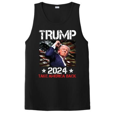 Trump Fist Pump Shot At Trump 2024 Trump Survives Rally PosiCharge Competitor Tank