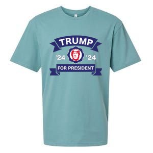 Trump For President | Trump 2024 Election Sueded Cloud Jersey T-Shirt