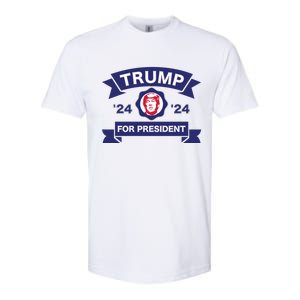 Trump For President | Trump 2024 Election Softstyle CVC T-Shirt