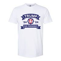 Trump For President | Trump 2024 Election Softstyle CVC T-Shirt